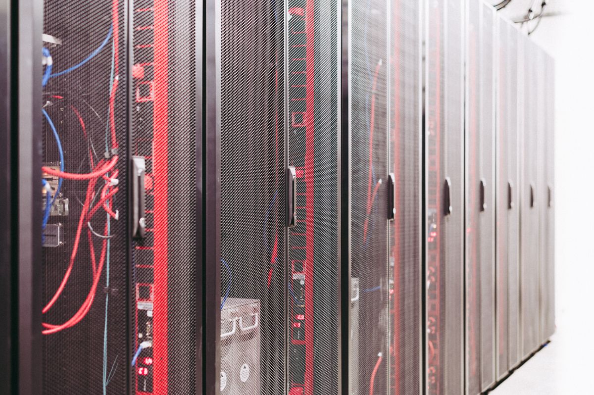 Enterprise server room and network infrastructure